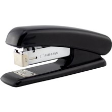 STAPLER INITIATIVE PLASTIC HALF STRIP 20 SHEETS BLACK