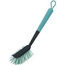 DISH BRUSH COMPASS PLASTIC DISHBRUSH GREEN/GREY