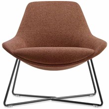 RAPIDLINE LUTIE CROSS LOUNGE CHAIR RUST