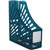 MAGAZINE STAND BOOK ITALPLAST TINTED BLUE