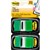 POST IT 3M 680-GN2 FLAGS GREEN TWIN 100PK