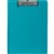 CLIPFOLDER PE A4 PALE BLUE / TEAL