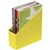 BOOK MAGAZINE BOX MARBIG SMALL YELLOW 5PK