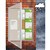 NOTICE BOARD VISIONCHART TX WEATHER RESISTANT NOTICE CASE 820MM X 1080MM SILVER FRAME CORK BACKGROUND LOCKABLE OUTDOOR USE