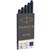 REFILL INK CARTRIDGES PARKER TUBES QUINK BLUE 5PK
